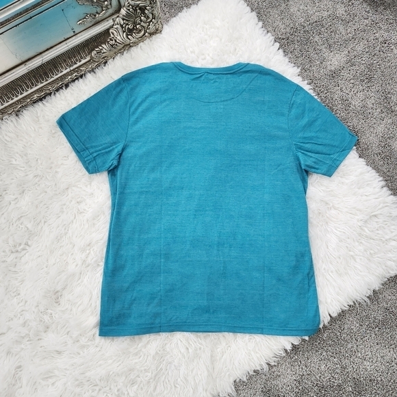 Hurley EVERYDAY EXPLORE ICON SHORT SLEEVE SHIRT. COLOR SEADOO. Size Larg… - Picture 3 of 7